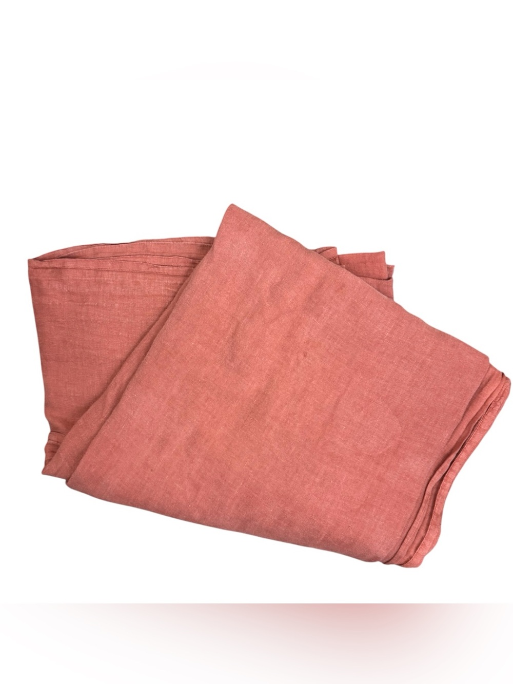 Brooklinen Burnt Orange Flat Top Sheet Full